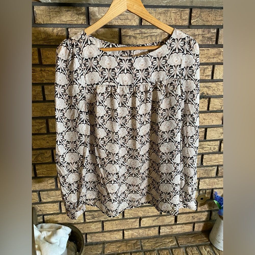 Floral loft blouse